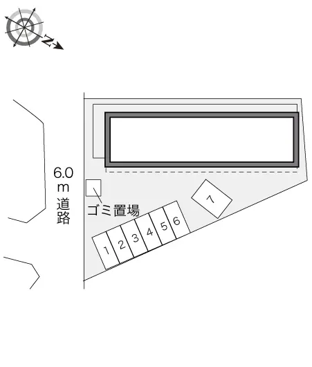 ★手数料０円★大阪市鶴見区安田　月極駐車場（LP）